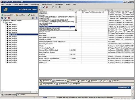 EMCO Network Inventory Enterprise