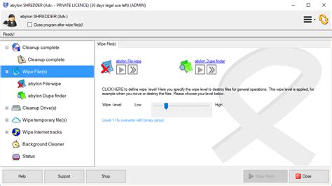 Abylon SHREDDER 24.10.12.1 Offline