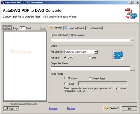 AutoDWG PDF to DWG