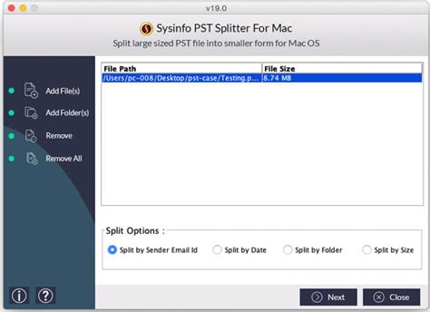 Download SysInfoTools MAC Data